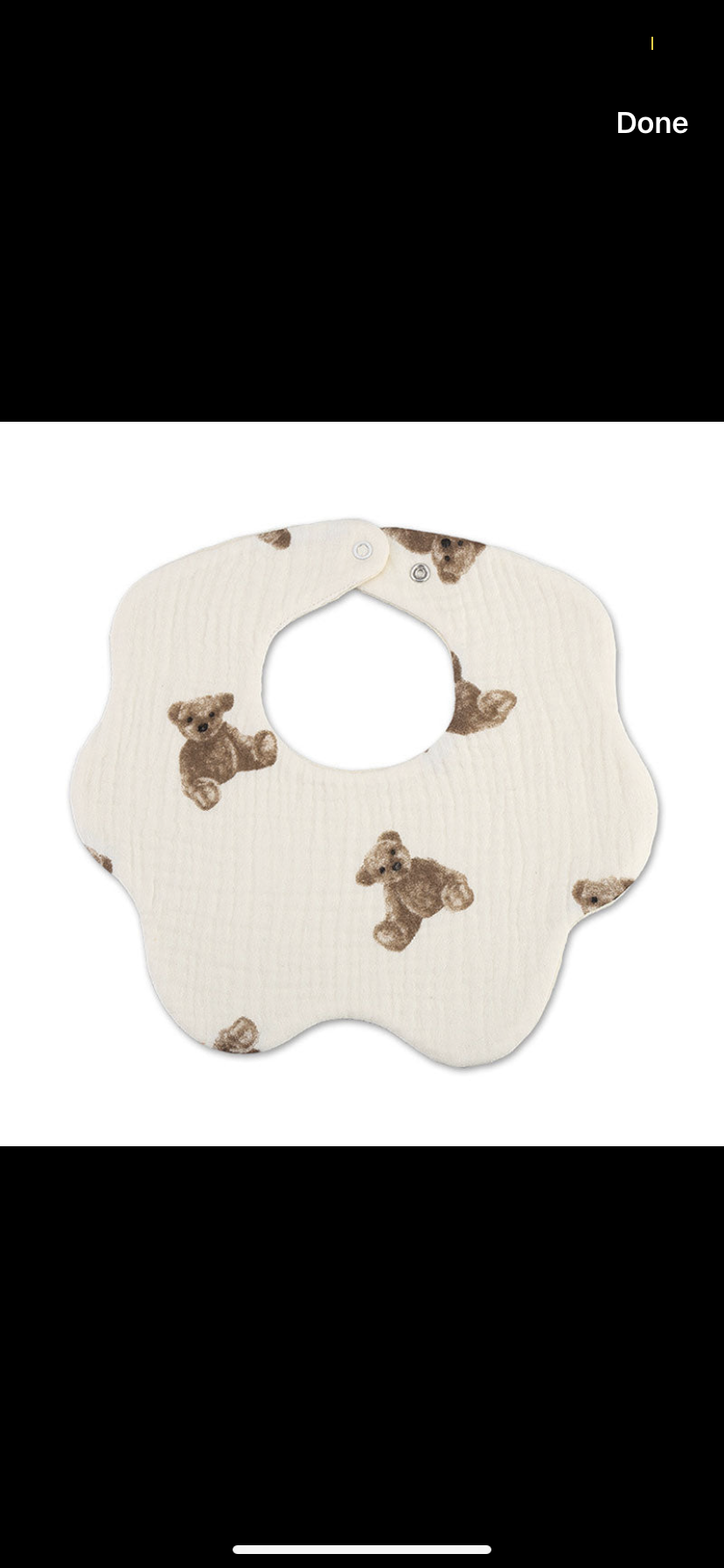 Baby Bear bib