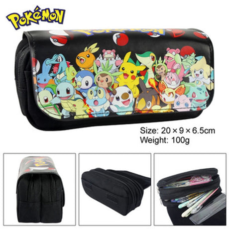 Anime Pokemon Big Capacity School Bags For Kids