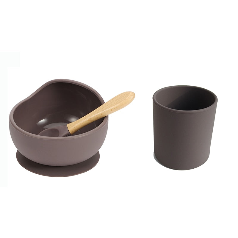 High Quality Baby Silicone Dinnerware Set