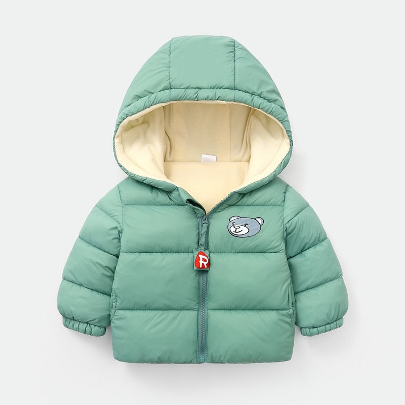 Soft and Warm Winter Hooded Jackets For Kids