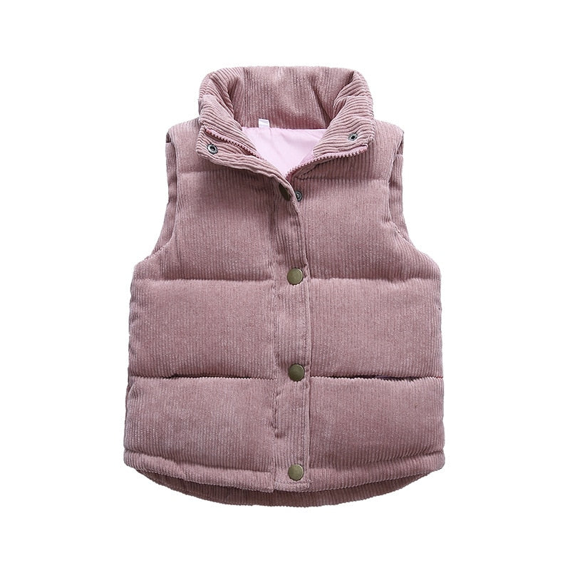Soft And Warm Thicken Vest KidsCotton Waistcoat