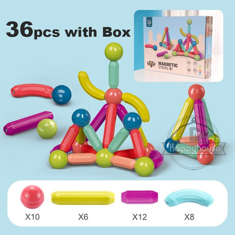 Magnetic Constructor Blocks Set Toys for Kids