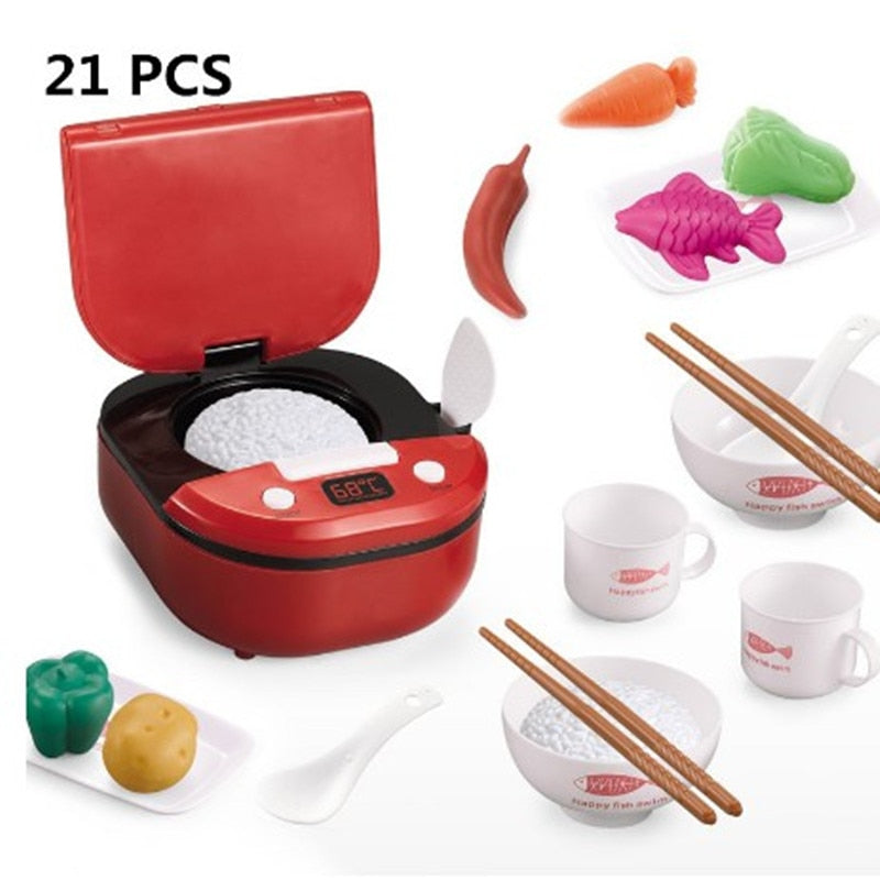 44PCS Mini Kids Kitchen Utensils Toys