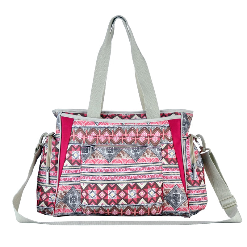 Multicolored Bohemian Style Maternity Mother Bag