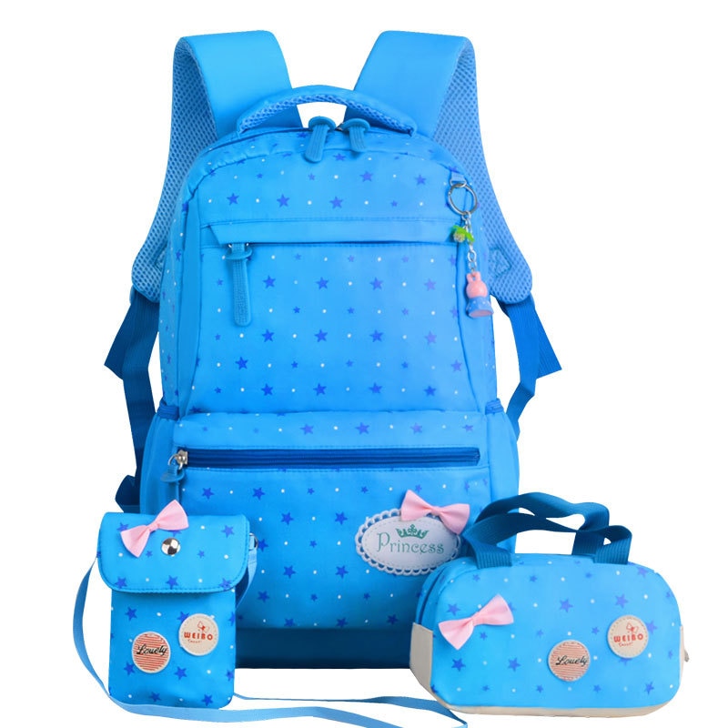 3Pieces Set Children School Bags