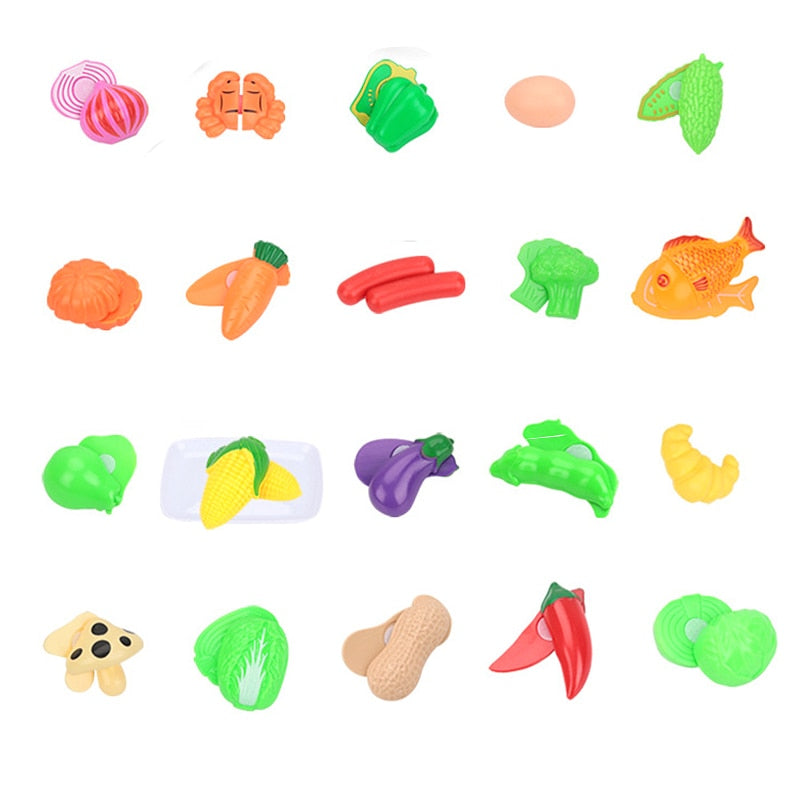 44PCS Mini Kids Kitchen Utensils Toys