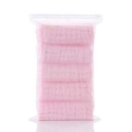 5 Pcs Of Soft Muslin Cloth Baby Towels