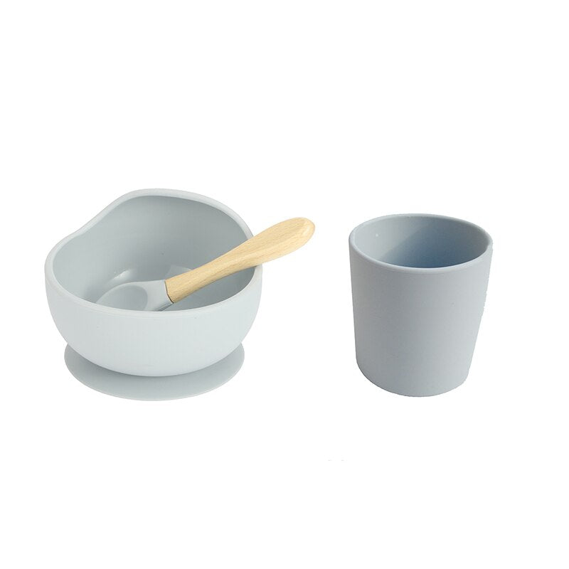 High Quality Baby Silicone Dinnerware Set