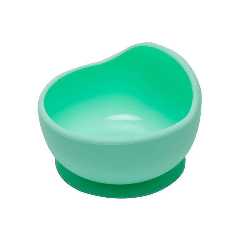 1set Baby Silicone Bowl Feeding Set