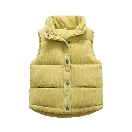 Soft And Warm Thicken Vest KidsCotton Waistcoat