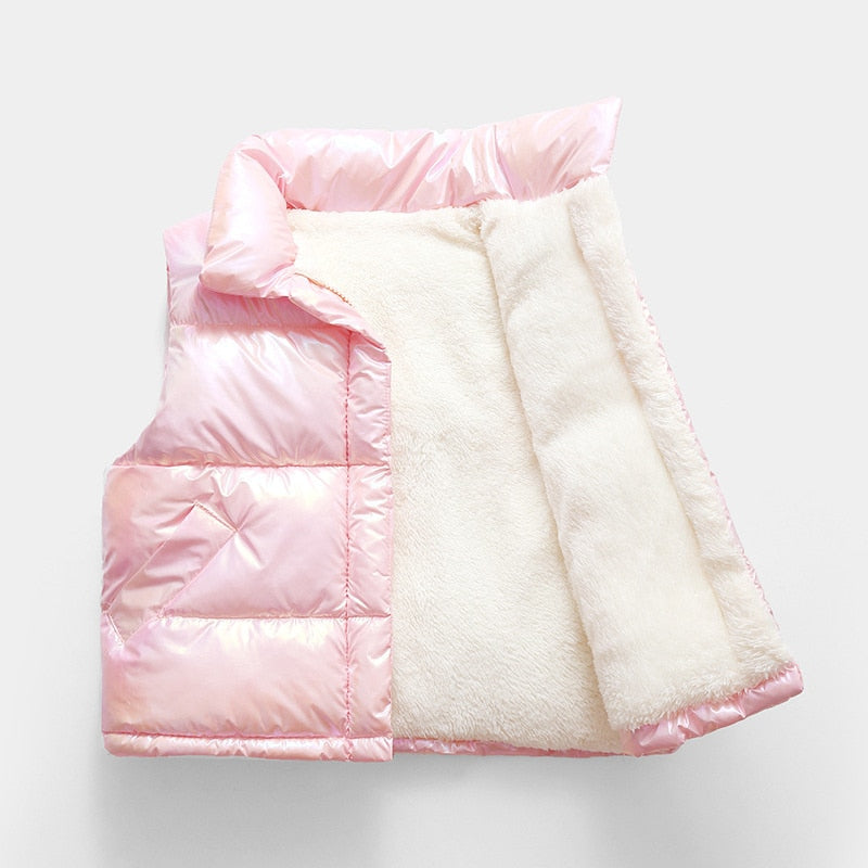 Soft And Warm Thicken Vest KidsCotton Waistcoat