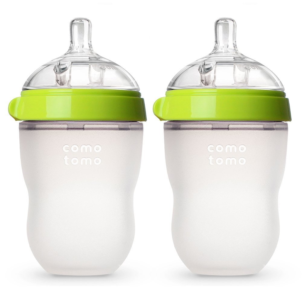 100% Soft Silicone Baby Feeding Bottle