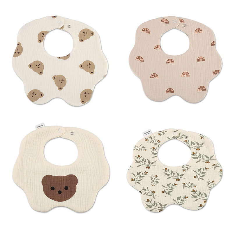 New Bandana Round Cartoon Scarf Bib