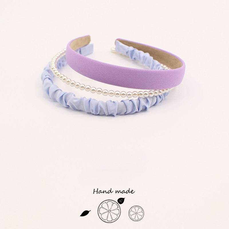 3/6/8PCS Set Girls Hair Hoop Headband