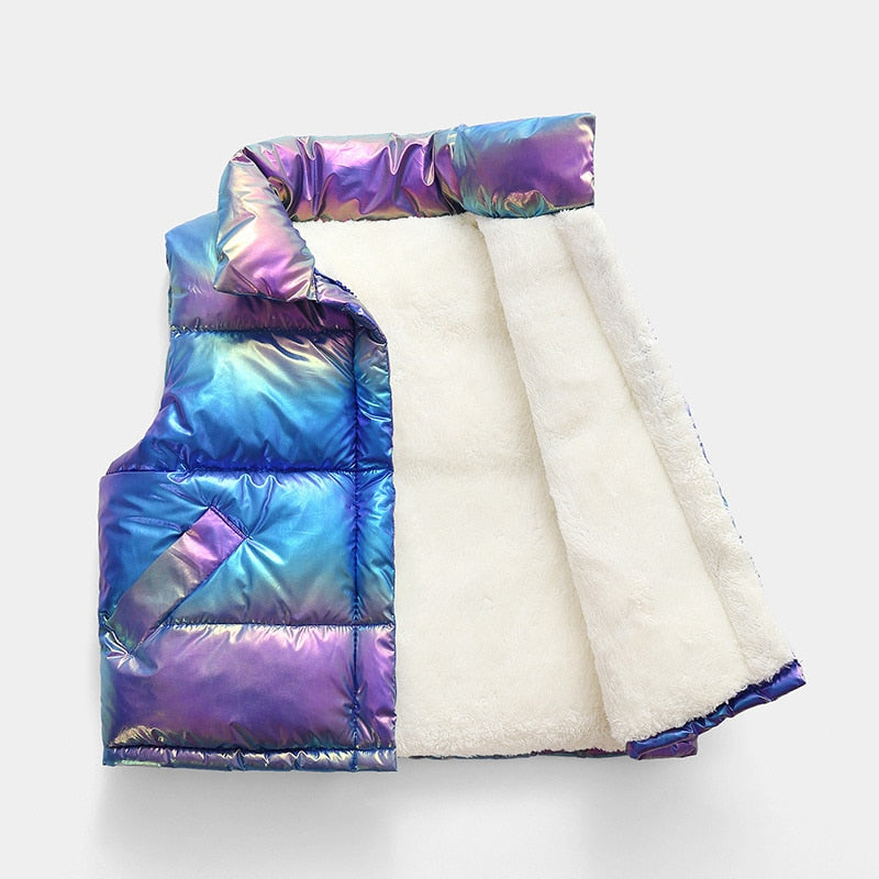 Soft And Warm Thicken Vest KidsCotton Waistcoat