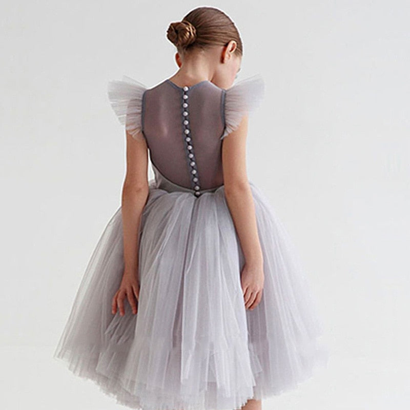 Elegant Princess Wedding Teenage Girls Dress