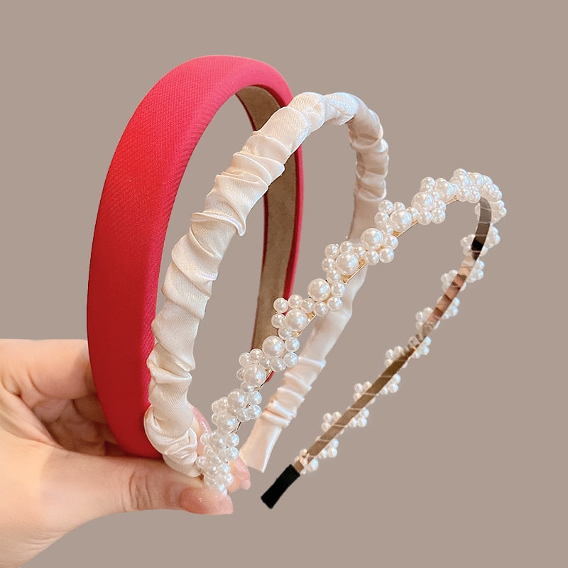 3/6/8PCS Set Girls Hair Hoop Headband