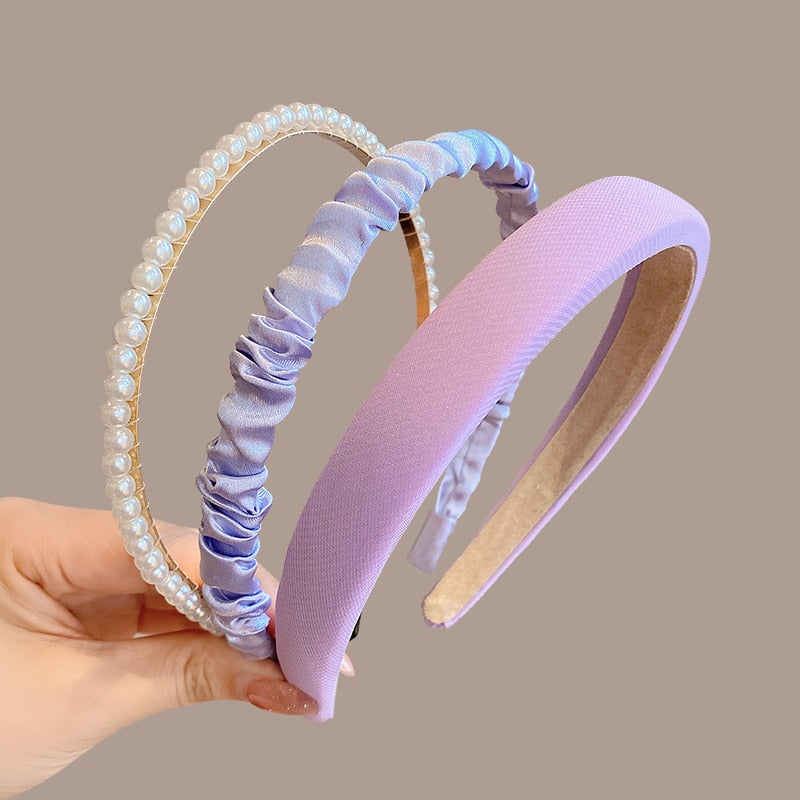 3/6/8PCS Set Girls Hair Hoop Headband