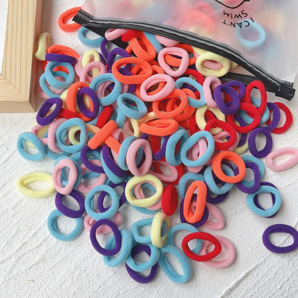 20/50pcs Girls Elastic Hair Bands