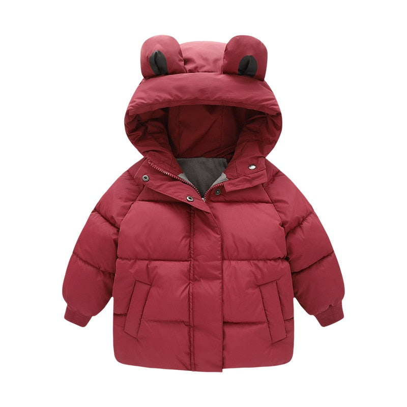 100% Cotton Warm Thickened Girls Jacket