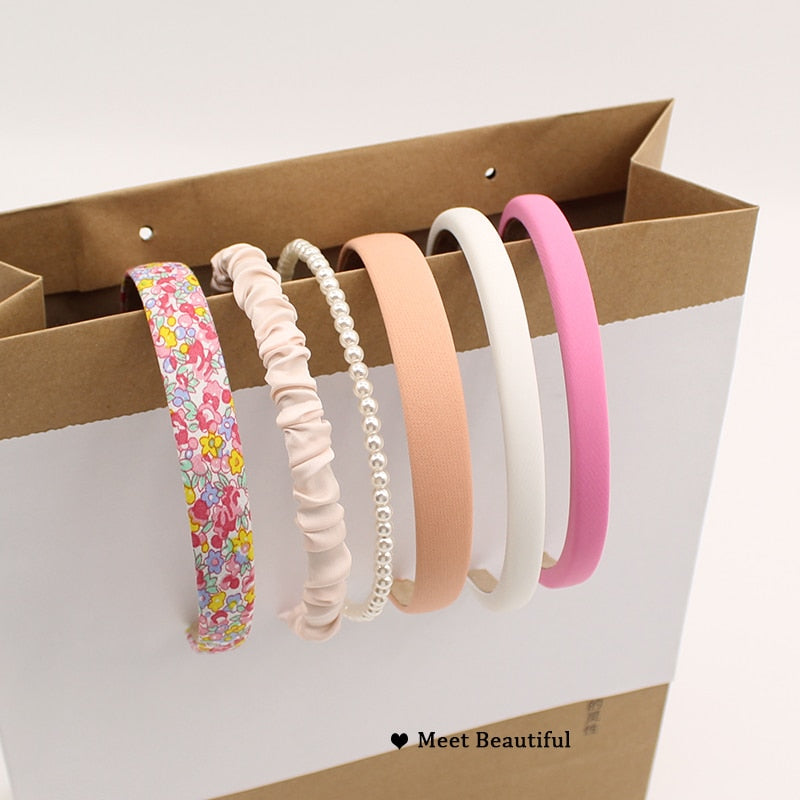 3/6/8PCS Set Girls Hair Hoop Headband