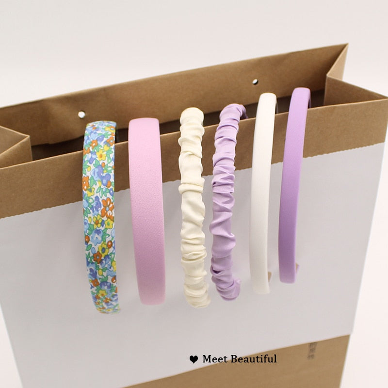 3/6/8PCS Set Girls Hair Hoop Headband