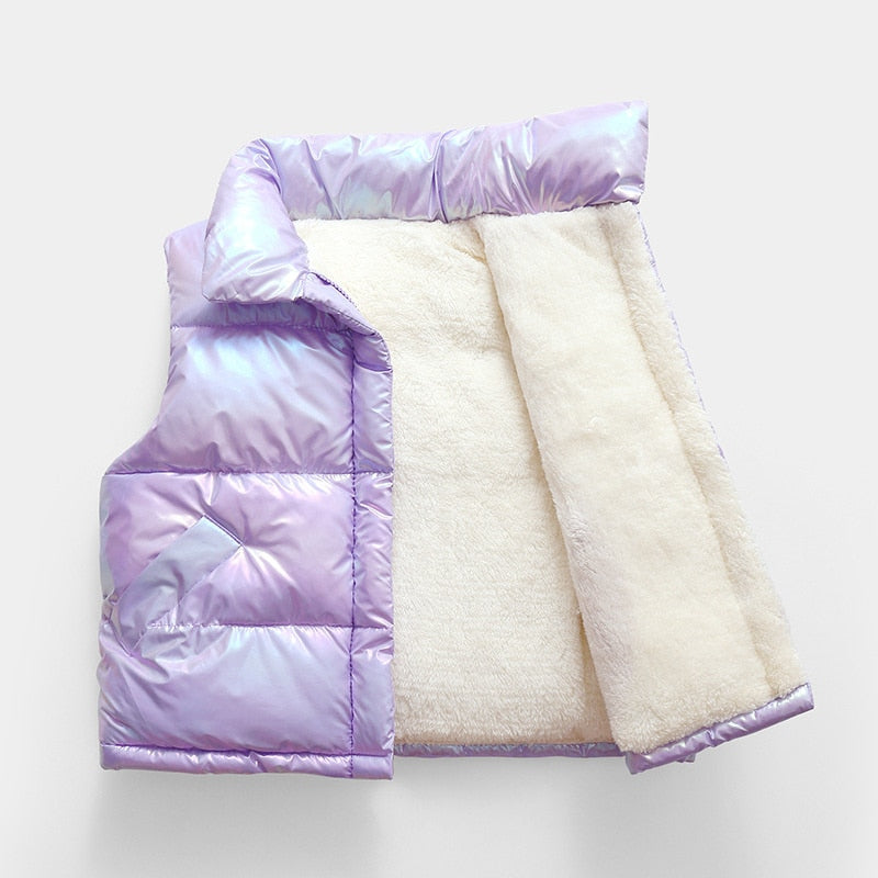 Soft And Warm Thicken Vest KidsCotton Waistcoat