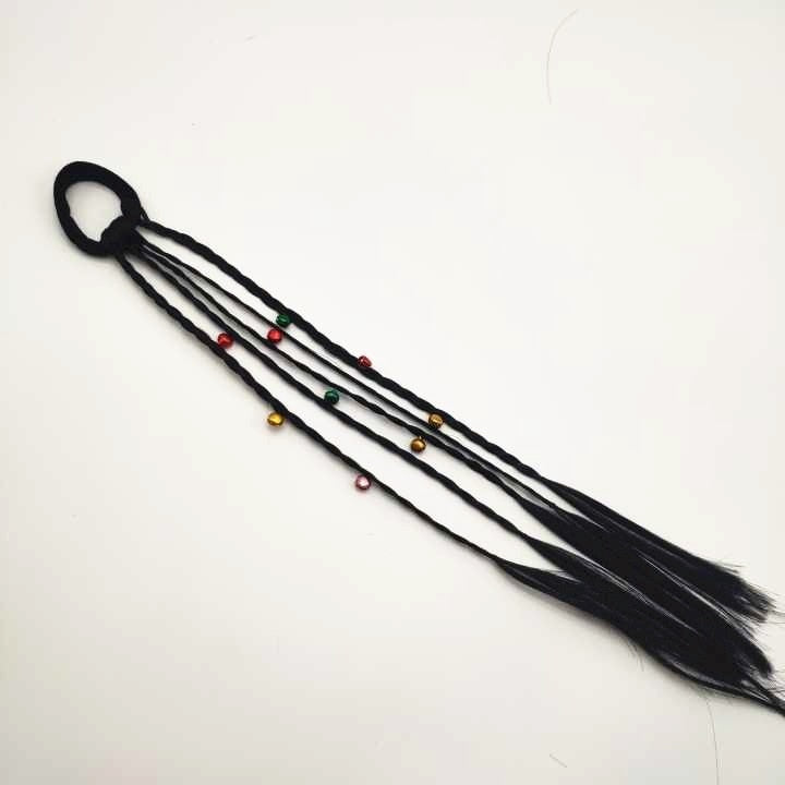 New Girls Colorful Wigs Ponytail Hair Ornaments