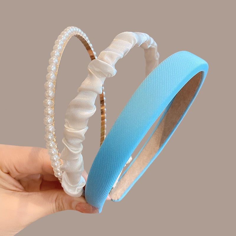 3/6/8PCS Set Girls Hair Hoop Headband