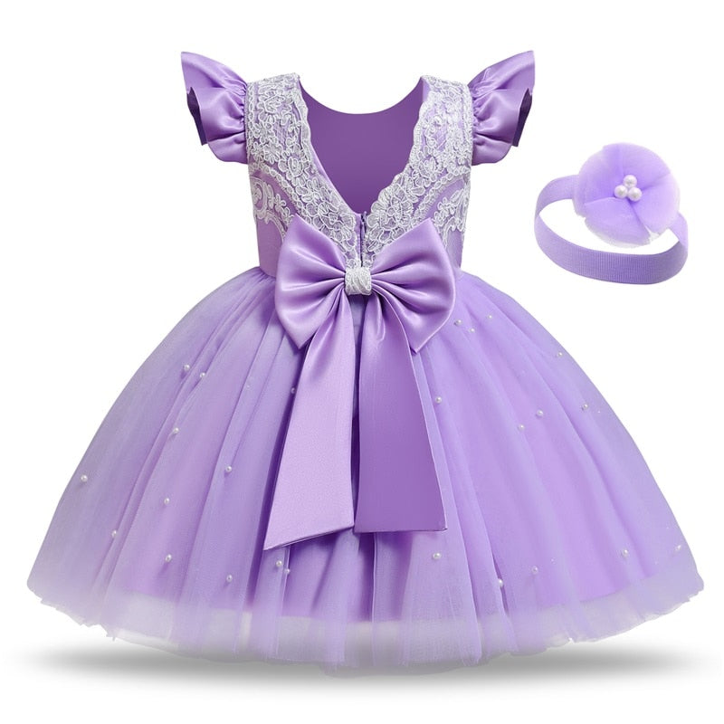 Elegant Wedding Princess Party Tutu Dress For Girls