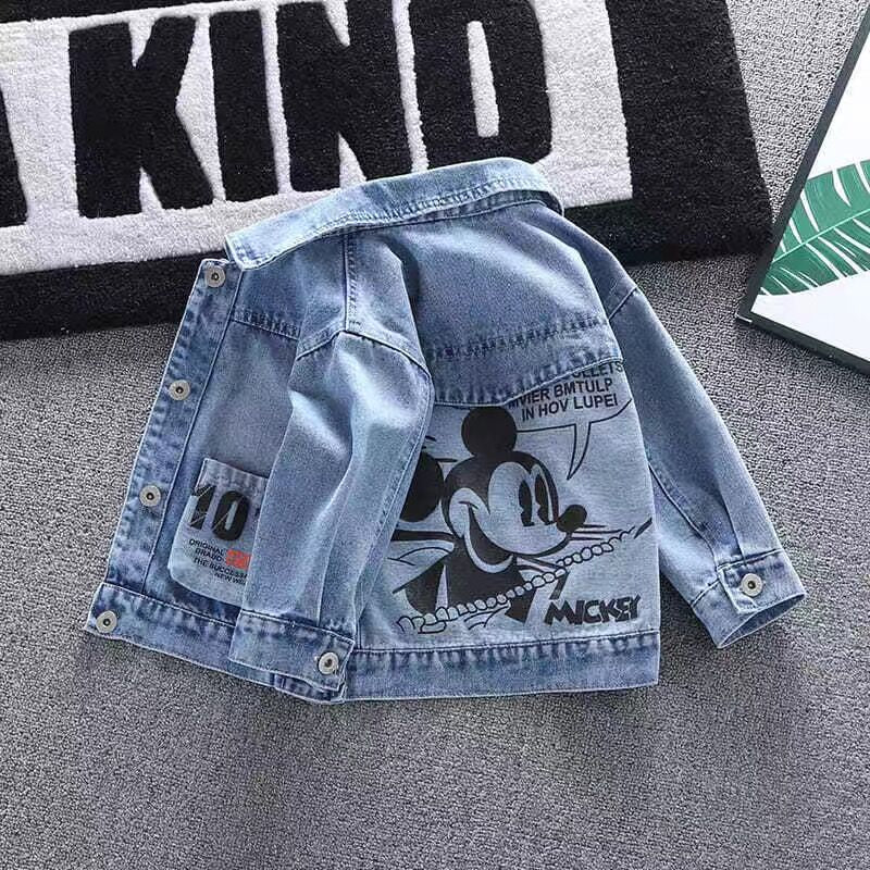 High Quality Mickey Denim Jacket For Boys
