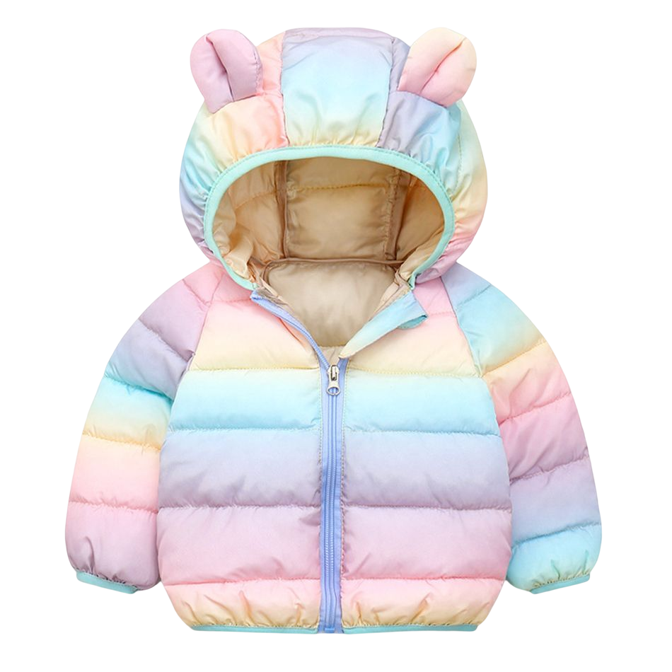 100% Cotton Warm Thickened Girls Jacket
