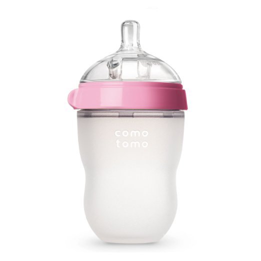 100% Soft Silicone Baby Feeding Bottle