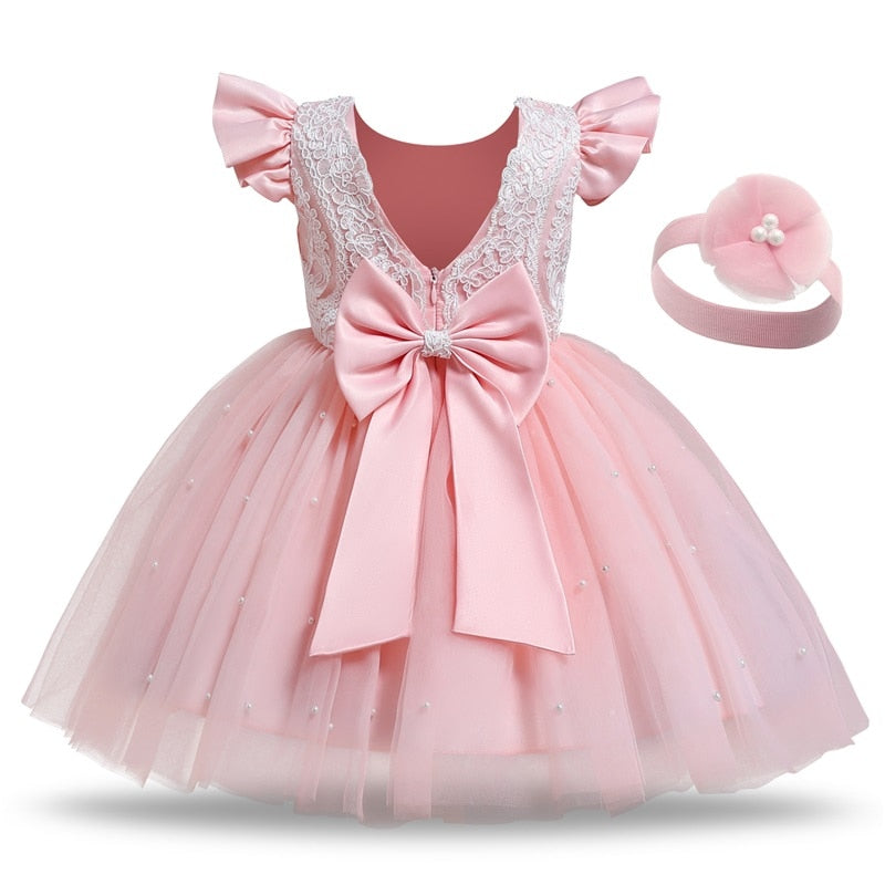 Elegant Wedding Princess Party Tutu Dress For Girls