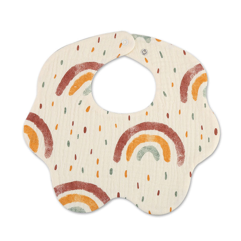 New Bandana Round Cartoon Scarf Bib