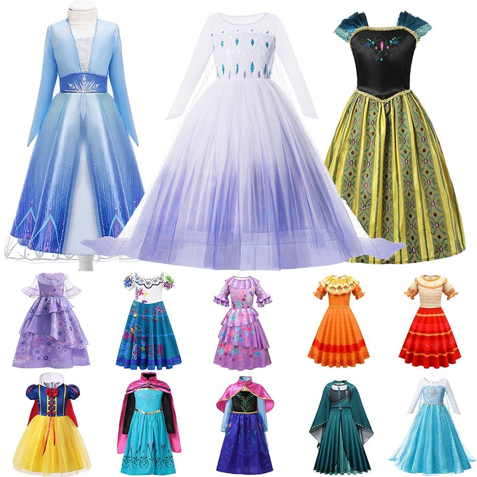 High Quality Frozen 2 Costume For Girls