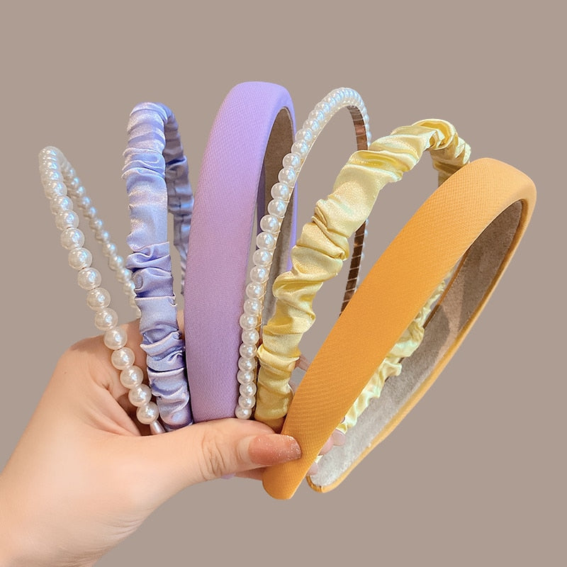 3/6/8PCS Set Girls Hair Hoop Headband