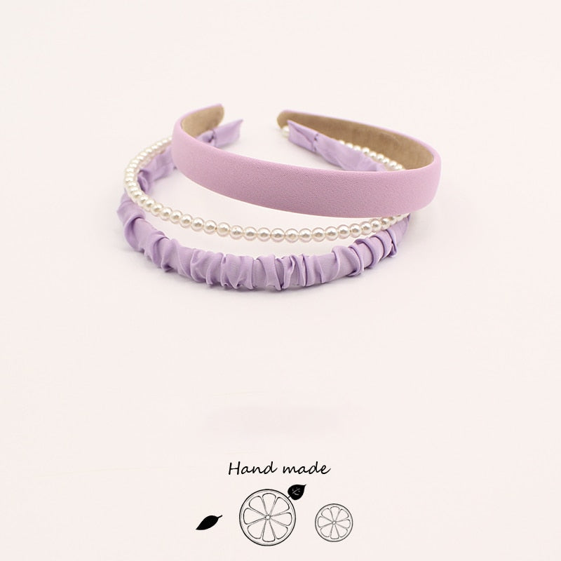 3/6/8PCS Set Girls Hair Hoop Headband