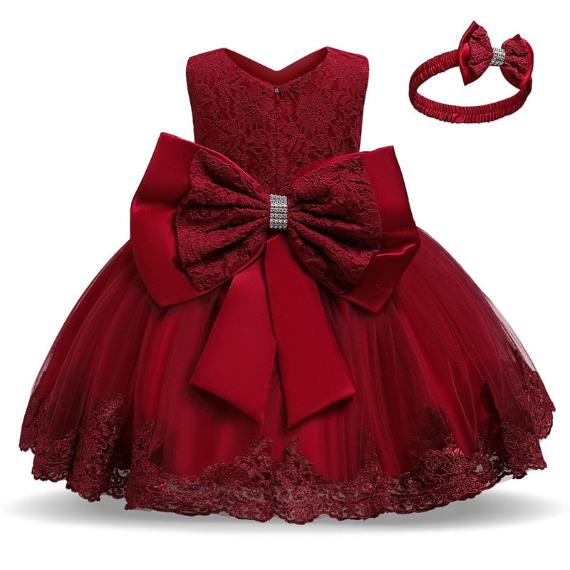 Elegant Wedding Princess Party Tutu Dress For Girls