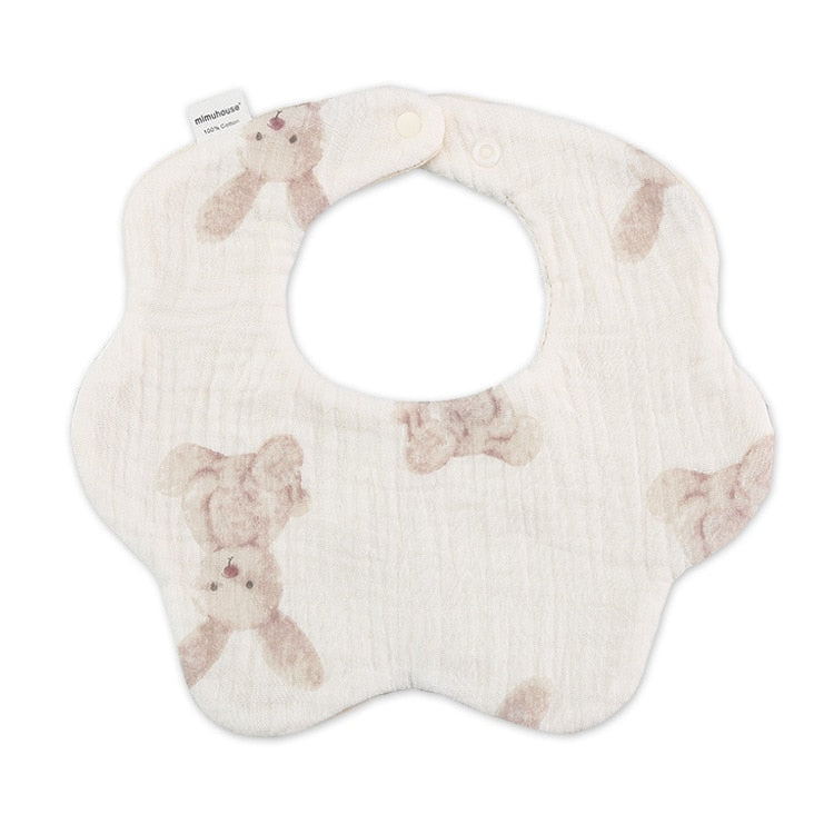 New Bandana Round Cartoon Scarf Bib