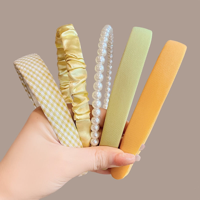 3/6/8PCS Set Girls Hair Hoop Headband