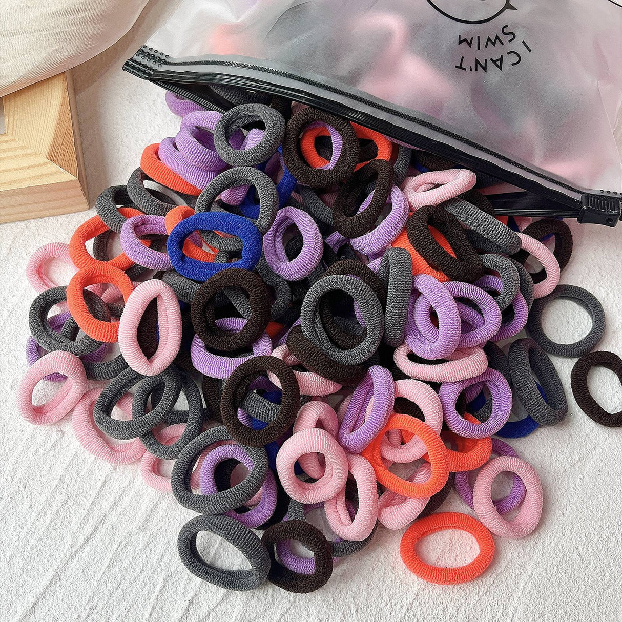 20/50pcs Girls Elastic Hair Bands