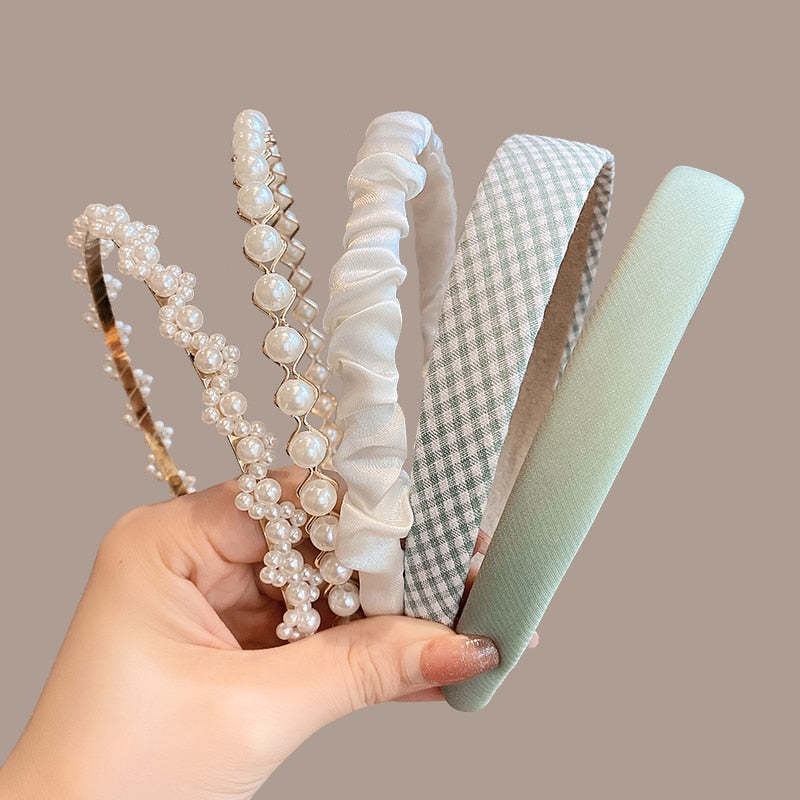 3/6/8PCS Set Girls Hair Hoop Headband