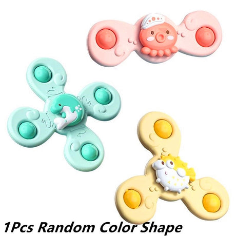 1pcs Baby Colorful Cartoon Fidget Spinner Toys
