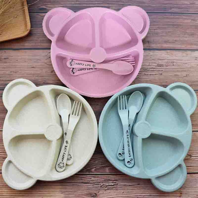 Anti Hot Tableware Set For Babies