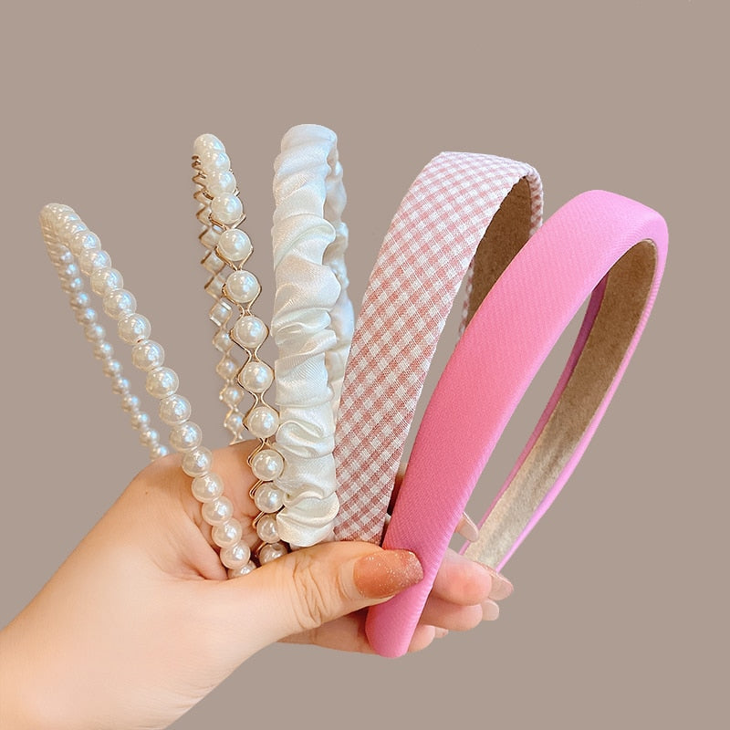 3/6/8PCS Set Girls Hair Hoop Headband