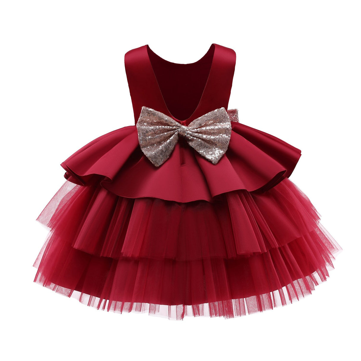 Elegant Wedding Princess Party Tutu Dress For Girls