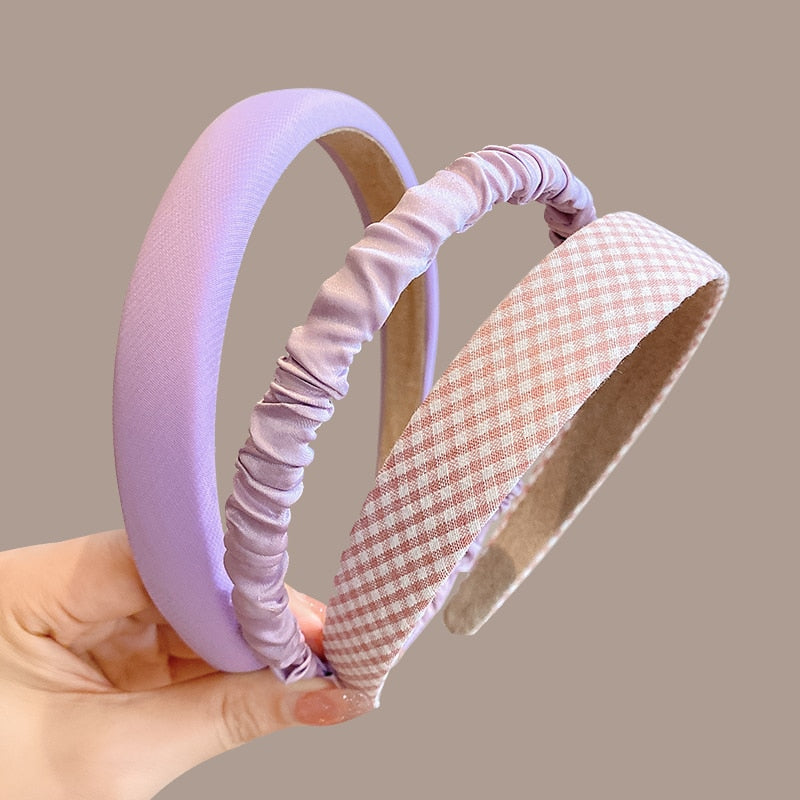 3/6/8PCS Set Girls Hair Hoop Headband