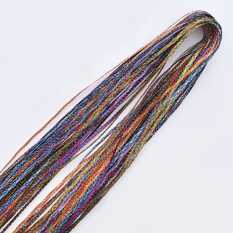 90cm Mix Colorful 4-30Pcs Hair braids Rope