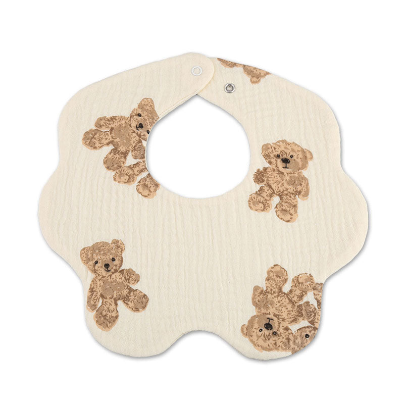 New Bandana Round Cartoon Scarf Bib